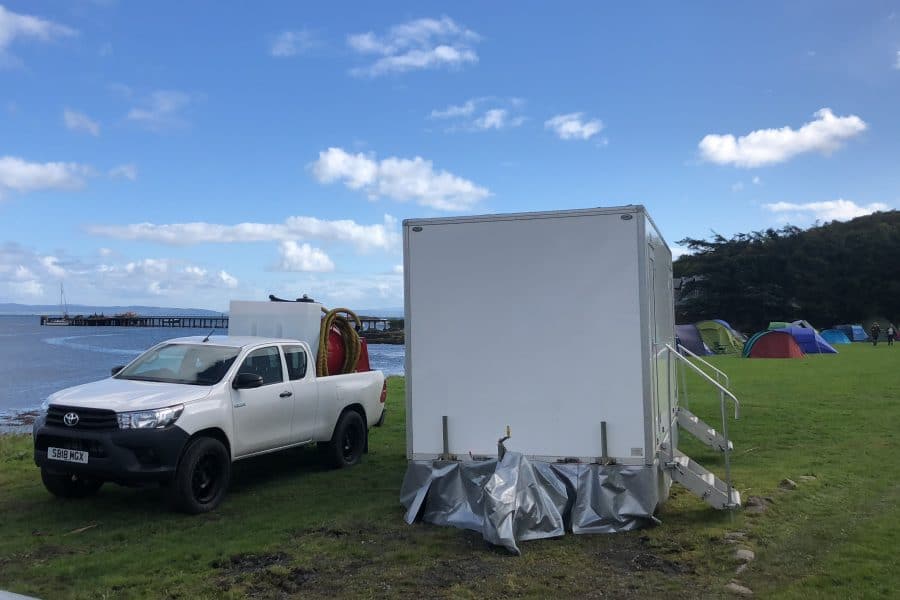 Toilet Hire Setup